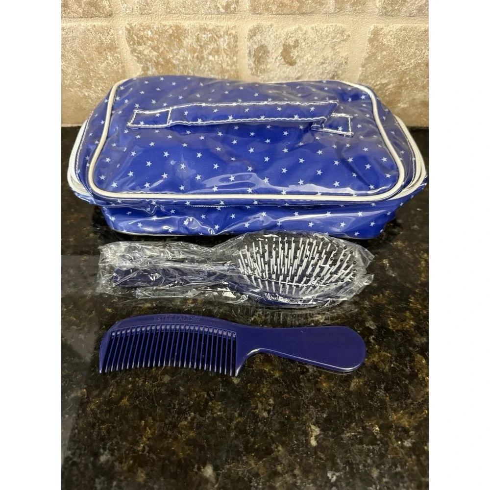 NEW Vtg Estee Lauder Hair Brush Ball Tipped 6.5